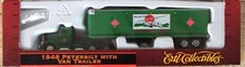 ERTL 1:87 USA 1948 Peterbilt Truck Van Trailer Railway Express Agency OVP 4517