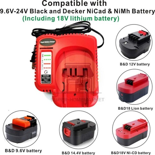 18v 24v fast battery - battery, charger