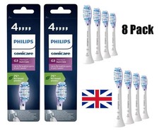 Weiß 8er Pack Philips Sonicare G3 Premium Zahnfleischpflege Schallzahnbürstenköpfe HX9054/