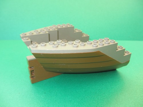 Lego piraten boot schiff rumpf - piraten,