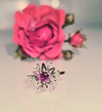 Eleganter 585 WG Ring mit