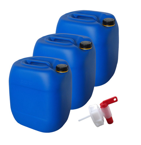 Liter kanister blau - 30,