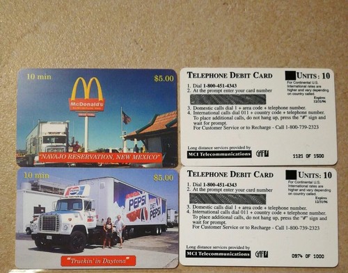 052 phonecard donalds coca - mc,