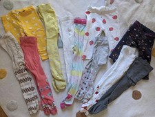 11x Set Babykleidung Strumpfhosen Leggings H&M Gr. 74-80