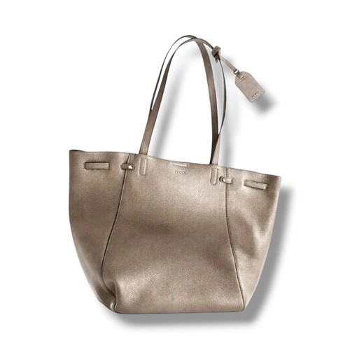 Dkny schultertasche aus leder - schultertasche,