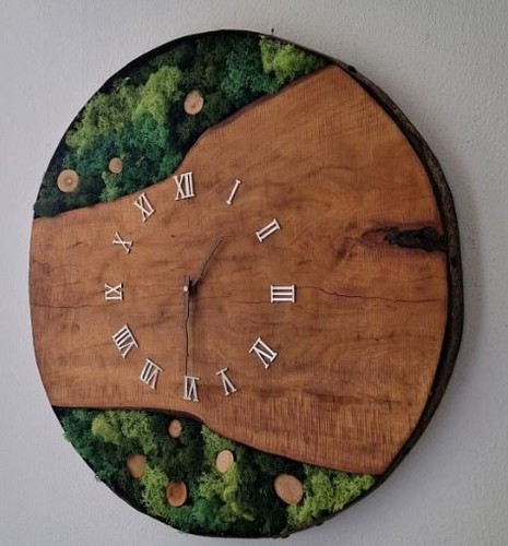 Wanduhr xxl 61cm - wanduhr, fassring