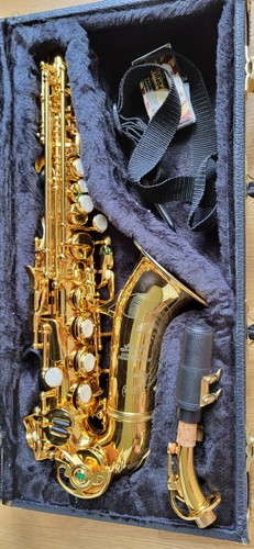Saxophon inkl original - saxophon, original-koffer