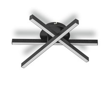 LIVARNO home Deckenleuchte Deckenlampe extravagant geometrisch schwarz *B-Ware