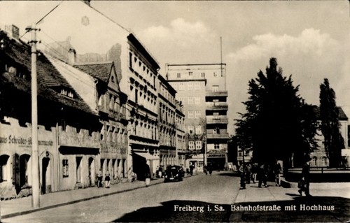 Freiberg sachsen - ak, in
