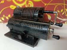Antike "Rema Patent" Rechenmaschine  um 1900 Büro Maschine Alt Vintage