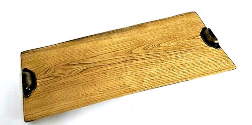 Servierplatte deko baumscheibe - deko,