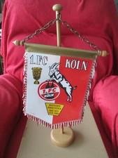 1.FC Köln Wimpel Deutscher Pokalsieger 1968/1977/1978/1983 Rare (siehe Foto)