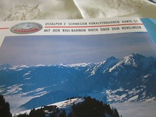 Alpenbahnen Ostalpen 2 K 51 Voralpenbahnen Vitznau Rigi Bahn Arth Rigi Bahn