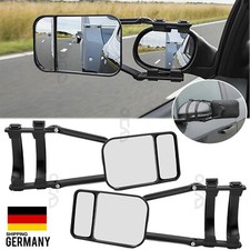 2 Stück UNIVERSAL CARAVANSPIEGEL WOHNWAGENSPIEGEL AUFSETZSPIEGEL ZUSATZSPIEGEL