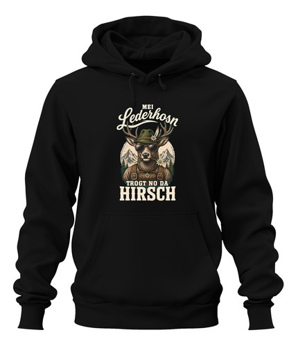 Mei lederhosn trogt - no, da