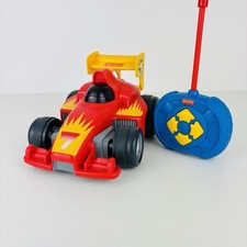 Fisher Price GVY94 Ferngesteuertes Rennauto Auto Rot 2014 DEFEKT