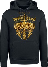 Motörhead Kapuzenpullover Herren 50 Years Of Motörhead schwarz Band-Merch, Bands