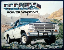 Prospekt brochure 1979 Dodge Power Wagons W150 W200  (USA)   