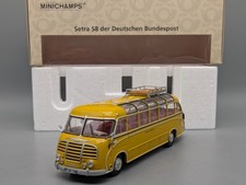 Bus Modell 1:43 Minichamps Setra S8 Deutsche Bundespost mit OVP