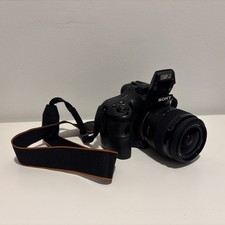 Sony Alpha SLT-A65VL 24.3MP Digitalkamera - Schwarz (Kit mit DT 18-55mm...