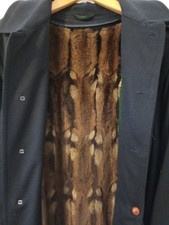 Herren-Lodenmantel (blau) mit