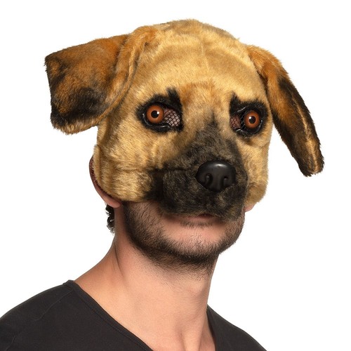 Brauner hund plüsch - hund,