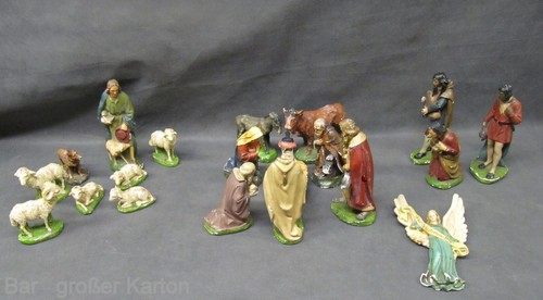 Krippen figuren stück gips - figuren, 20