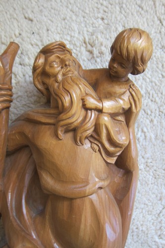 Heiliger christopherus - heiliger,