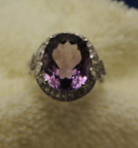 Amethyst-Silberring