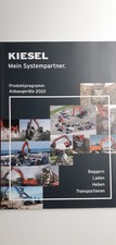Kiesel: Bagger-Anbaugeräte Produktprogramm (Prospekt-Broschüre); 05/2022