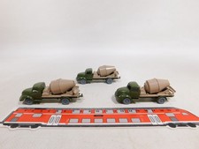 3x Wiking H0 1:87 Betonmischer