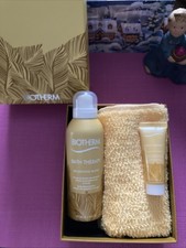 Biotherm Geschenke Set 👼🏼 Duschschaum / Delight Blend Body Creme / Handtuch