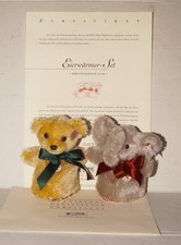 STEIFF EIERWÄRMER  BÄR UND ELEFANT  2004