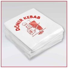Dönertüten 16x16 cm – Verpackung für Kebab & Imbiss, Catering, Streetfood, Wraps