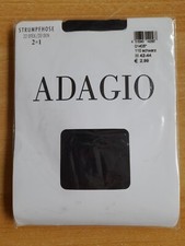 Adagio Strumpfhose, schwarz, Größe 42-44, Nr. 45