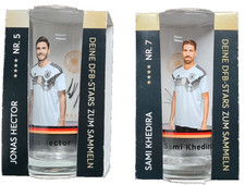 2 DFB Fußball Sammel-Glas