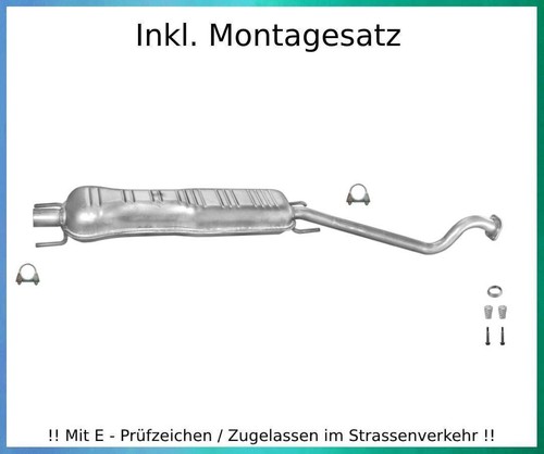 Mittelschalldämpfer opel - ,
