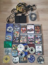 Sony Playstation 2 PS2 Konsole Slim Schwarz inkl. Spiele || ALLES DEFEKT!