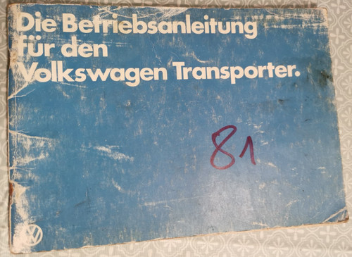 Betriebsanleitung vw - 9.,