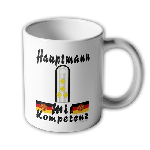 Tasse nva hauptmann - hauptmann, mit