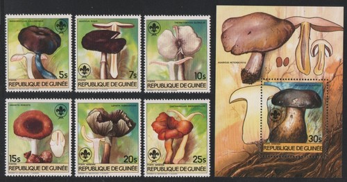 Guinea 1985 1019 1024 - 1985, mi-nr.