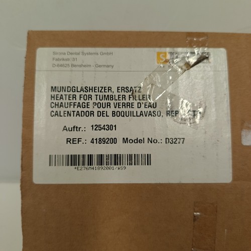 Neu mundglasheizer sirona - !,