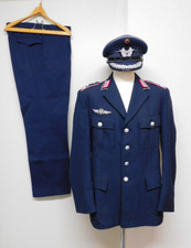 BW Uniform Luftwaffe Oberstleutnant Generalstab Waffenfarbe Karmesinrot Gr 54/54