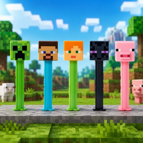 Pez spender minecraft - pez,