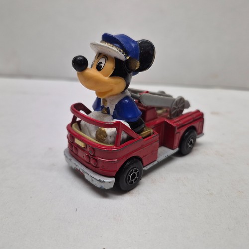 Micky maus matchbox feuerwehr - maus,