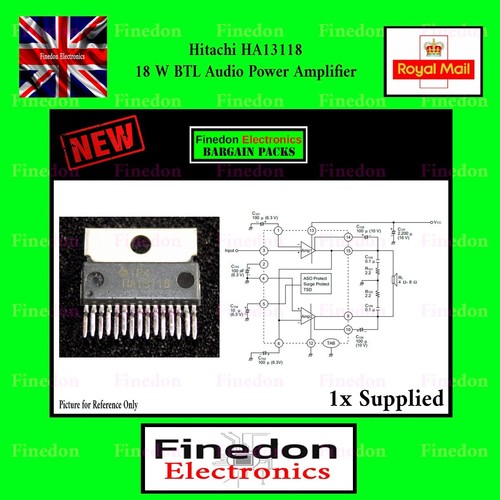Hitachi ha13118 btl audio - w,