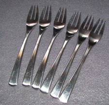 6 Kuchengabeln WMF Brasilia 