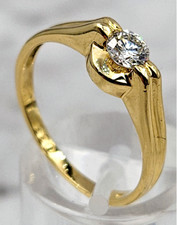 Brillant-Solitär-Ring -585er