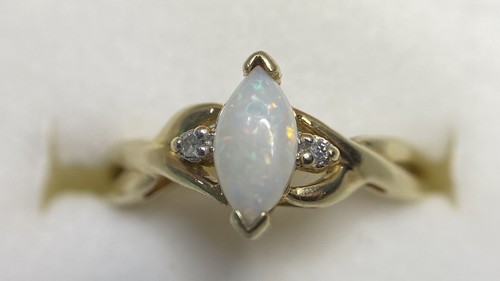 10k gelbgold opal - 10k,