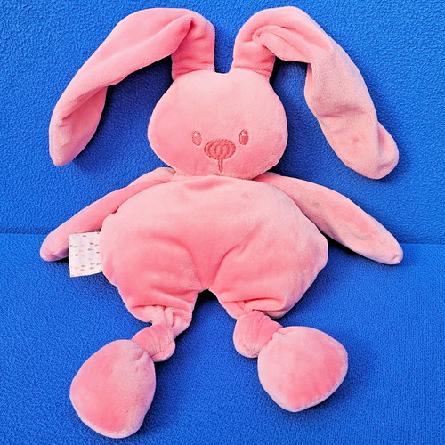 Nattou hase stofftier rosa - stofftier,